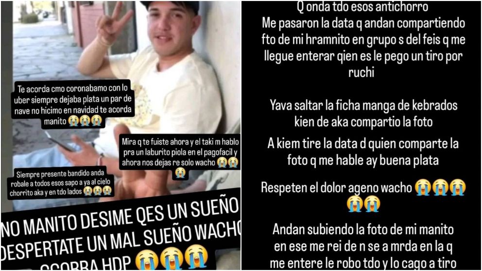 Algunas de las polémicas publicaciones compartidas este jueves.
