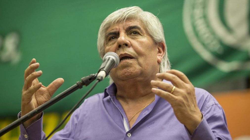 Hugo Moyano, líder del gremio de Camioneros, quien condujo la negociación.