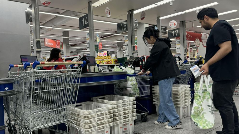 LA DEMANDA EN SUPERMERCADOS Y MAYORISTAS DE CABA ARROJÓ PEORES REGISTROS QUE EN LA PANDEMIA.