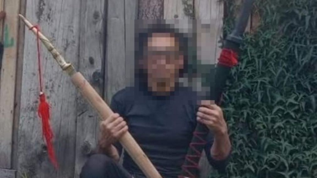 A el "Loco de la katana" le dieron prisión preventiva hasta el 11 de abril.