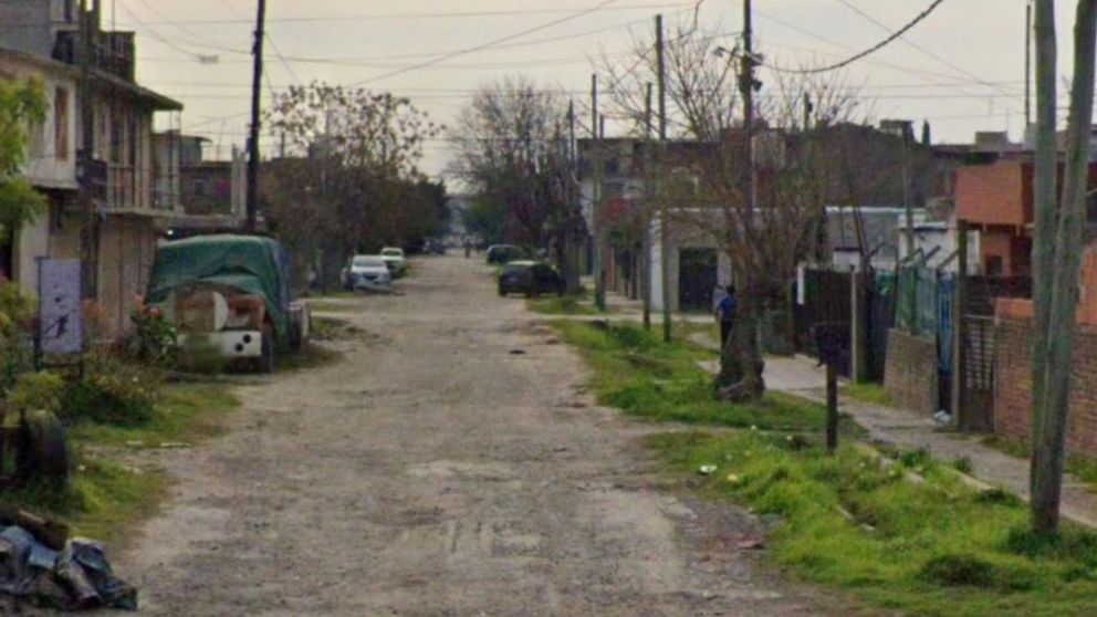 En este vecindario se produjo el homicidio de Miguel Fabián Kousiño, de 37 años.