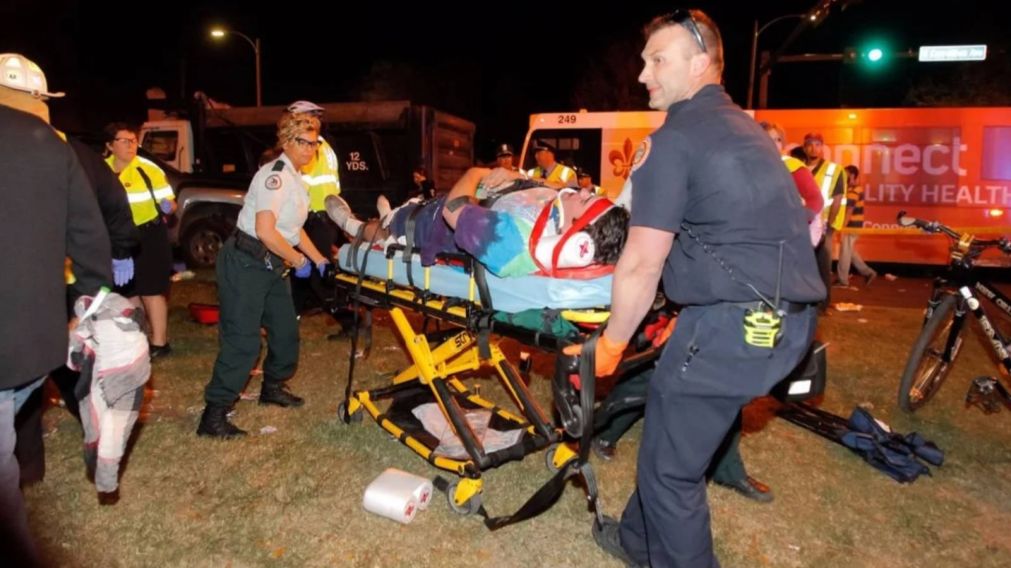 Conductor atropelló y mató a 10 personas que festejaban Año Nuevo (Foto NA-redes sociales).