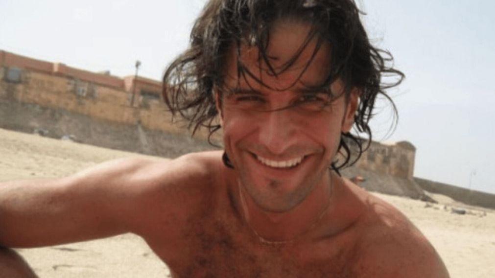Gianluca di Gioia, el italiano que murió al ser atacado por un tiburón.