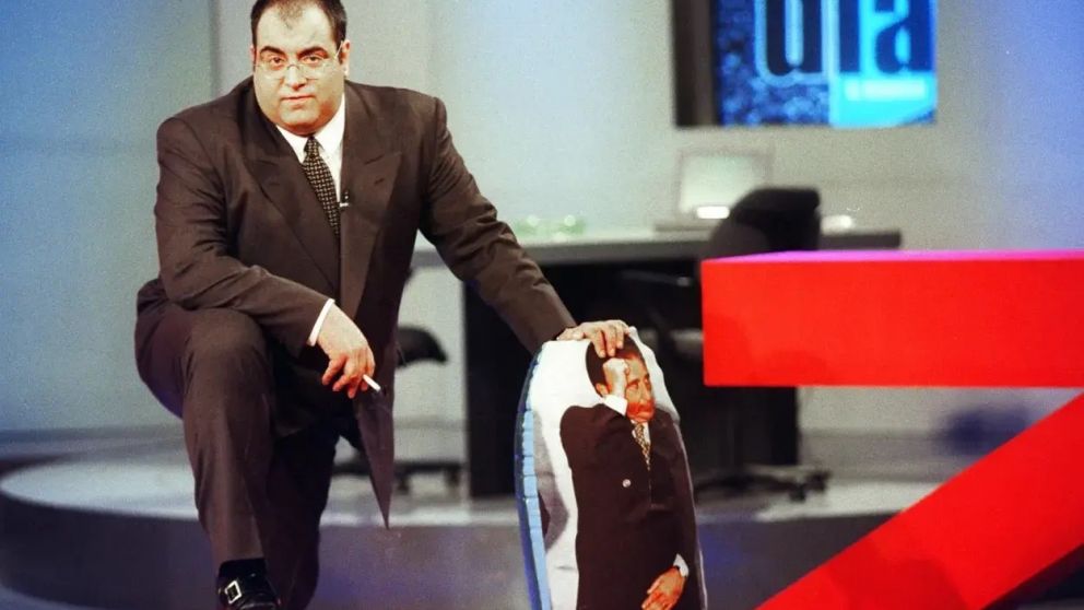 Lanata en el emblemático programa Día D