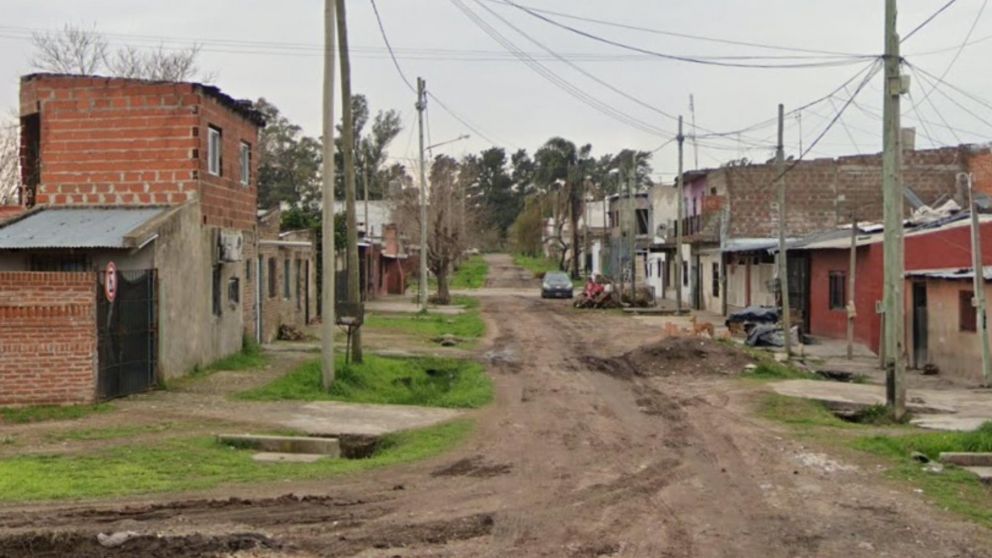 Acá, en este vecindario, se produjo el homicidio de Ezequiel Alberto Cabañas.
