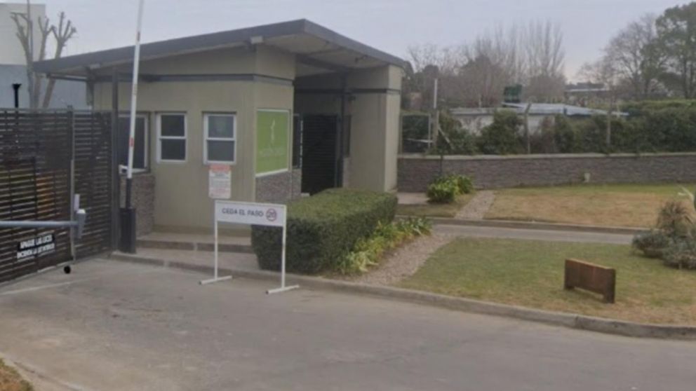 Ac�, en este predio, se produjo el enfrentamiento armado.