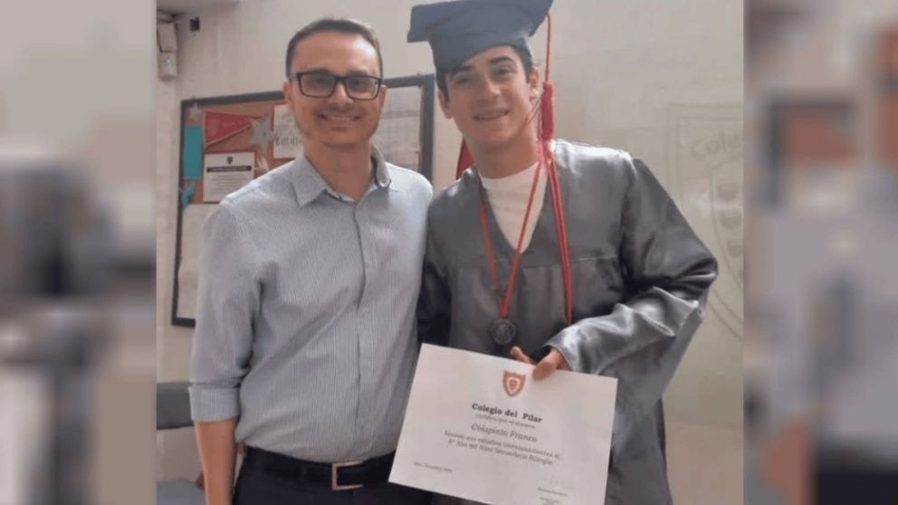 ¡Su primer título! Franco Colapinto terminó la secundaria