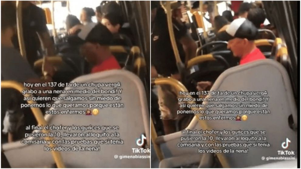 Una testigo grabó el episodio y compartió el video en las redes sociales.