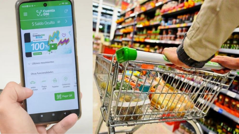 Este fin de semana, Cuenta DNI activa el primer beneficio especial en supermercados de diciembre: ¿Dónde utilizarlo? (Imagen ilustrativa).