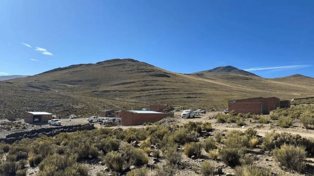 Hallaron un campamento de extracción ilegal de oro a 4.000 metros de altura en Jujuy (Imagen Los Primeros TV).