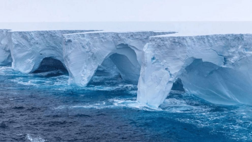 Así Prefectura monitorea el recorrido del iceberg más grande del mundo que flota cerca de Islas Georgias del Sur