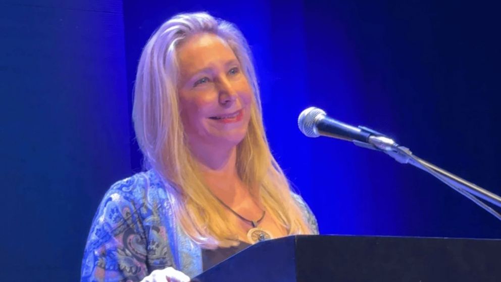 La secretaria general de la Presidencia dio un fuerte discurso de cara a las elecciones legislativas (Imagen NA).