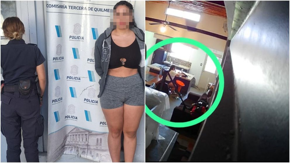Una de las acusadas fue detenida gracias a las cámaras de seguridad.