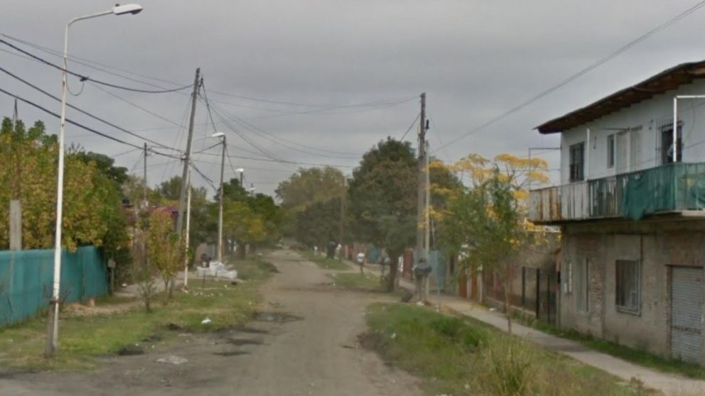 Acá, en este vecindario, se produjo el asesinato de la menor.