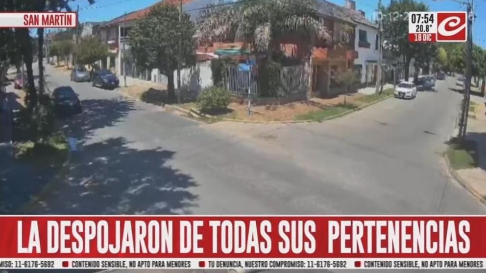 Drogaron a jubilada para robarle todas sus pertenencias.