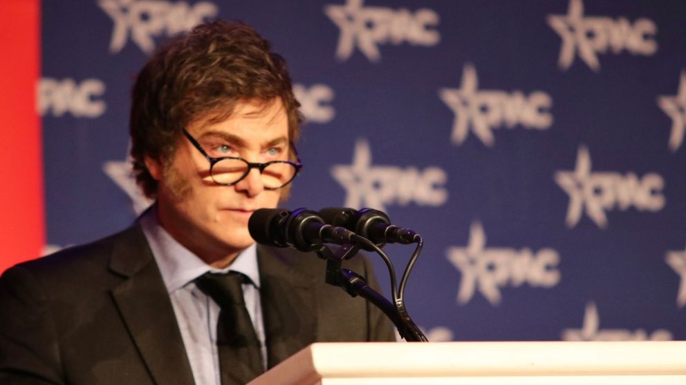 Javier Milei habla en la CPAC, cierra la cumbre conservadora.