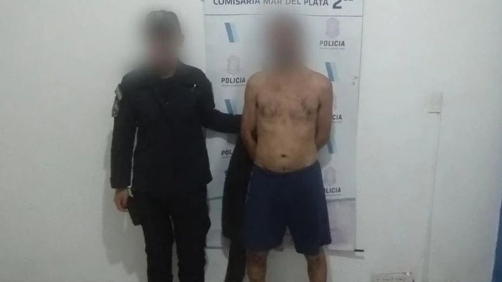 El hombre de 45 años quedó detenido.