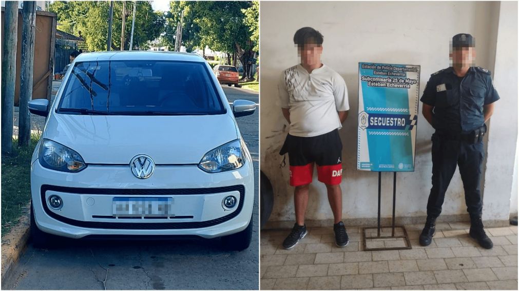 El presunto autor del ataque terminó en la comisaría.