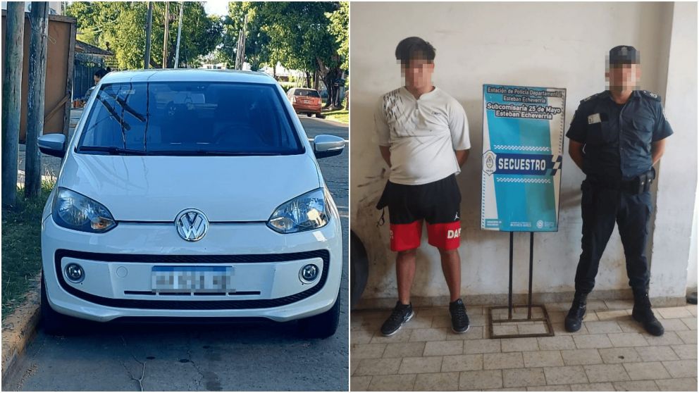 El presunto autor del ataque terminó en la comisaría.