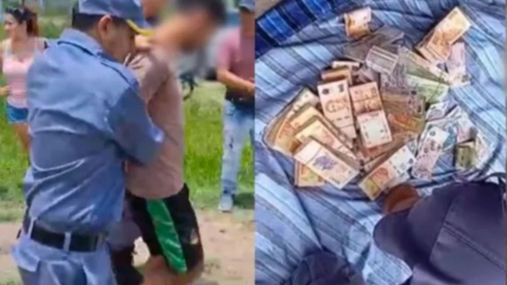 El atacante quedó detenido y se allanó su domicilio (Gentileza