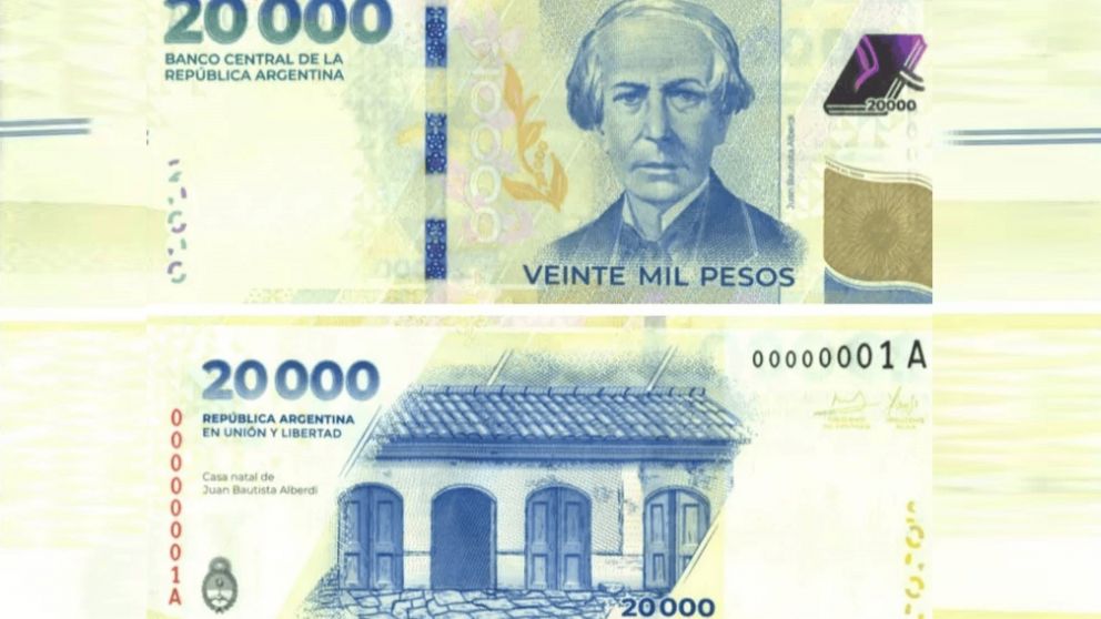 ¡Billete de 20.000! Estas son las medidas de seguridad para evitar ser engañados