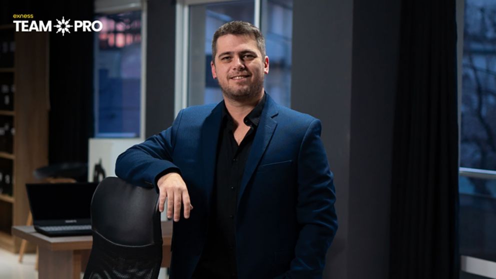 Adrián Nardelli: Miembro del Exness Team Pro