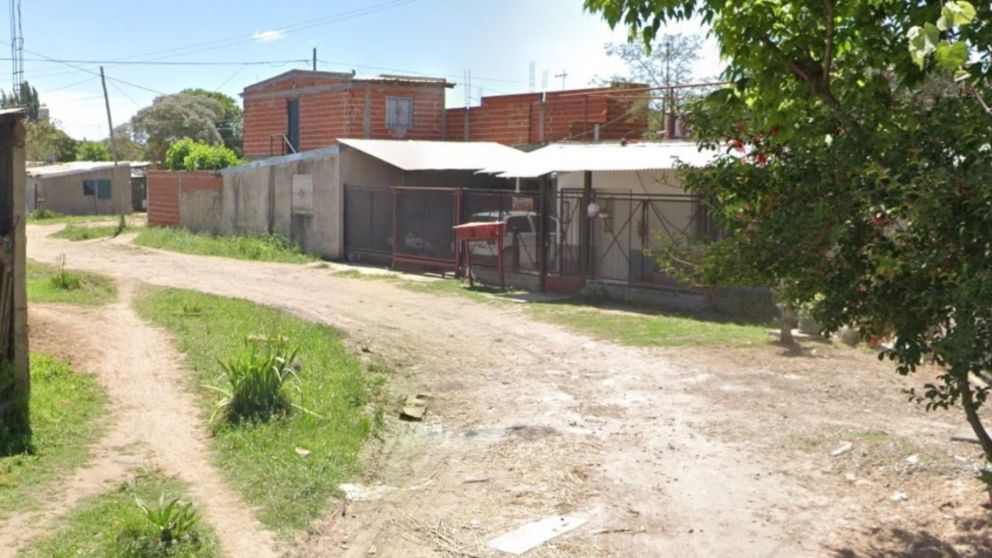 Ac�, en este vecindario, se produjo el ataque sufrido por Lucas Daniel Cejas.