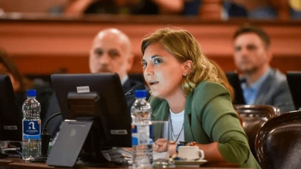 Stefanía Cora, la nueva senadora nacional, que se desempeñará en ese cargo hasta diciembre de 2025.