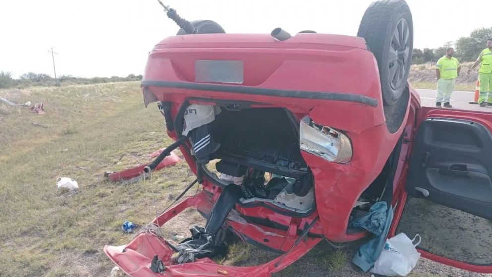 El accidente vial ocurrió en el ingreso de Mendoza por la Ruta 7.