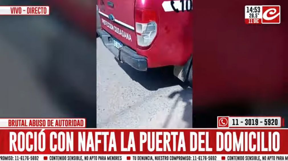 Fuerte abuso de autoridad en General Rodr�guez.