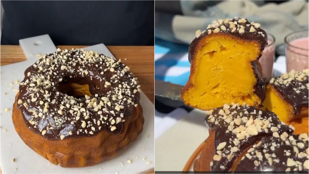 Así se puede preparar un budín de mandarina.