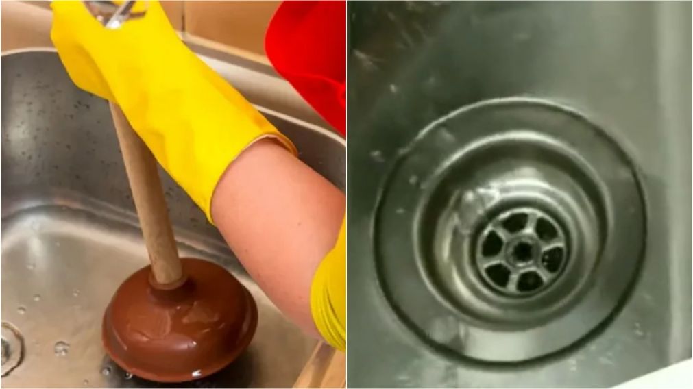 La sencilla manera de limpiar la bacha de cocina.