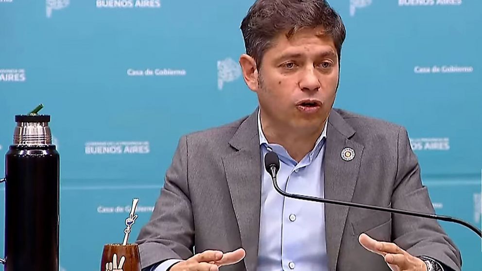 Axel Kicillof dijo que convocará a otros gobernadores para sostener la línea de bandera.