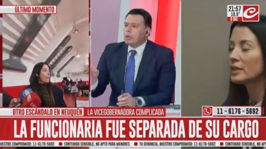 La vicegobernadora de Neuqu�n, Gloria Ruiz, pag� $32 millones para un evento de Leda Bergonzi.