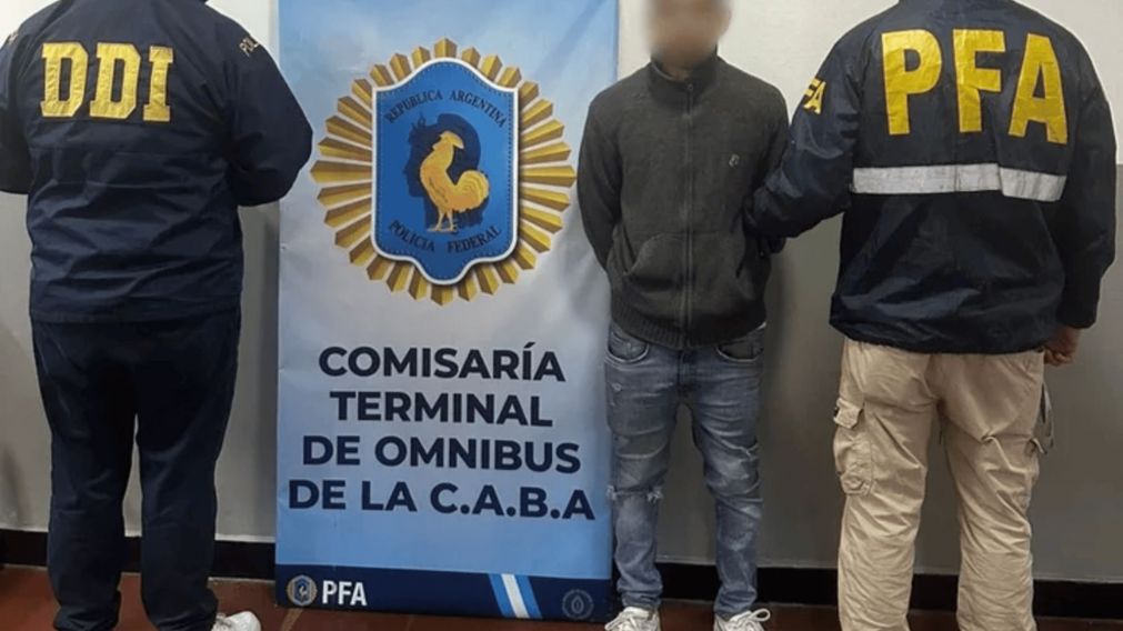 E homicida que intentaba fugarse cuando fue detenido.