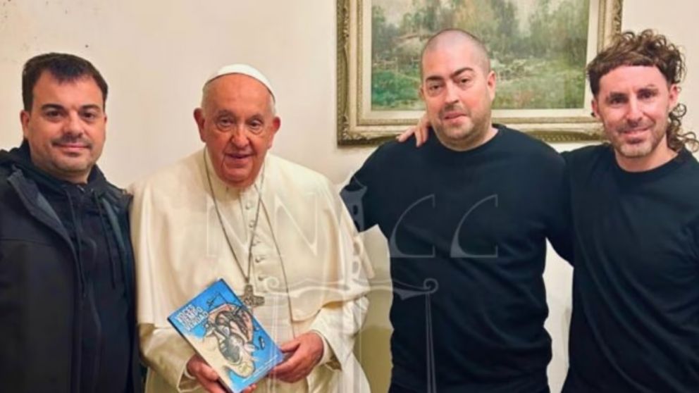El Papa Francisco recibió en El Vaticano a Patricio Fontanet.