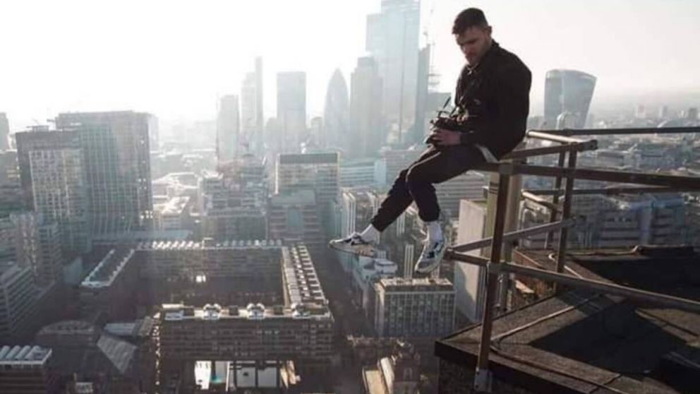 Lewis Stevenson amaba la adrenalina y el peligro (Instagram).