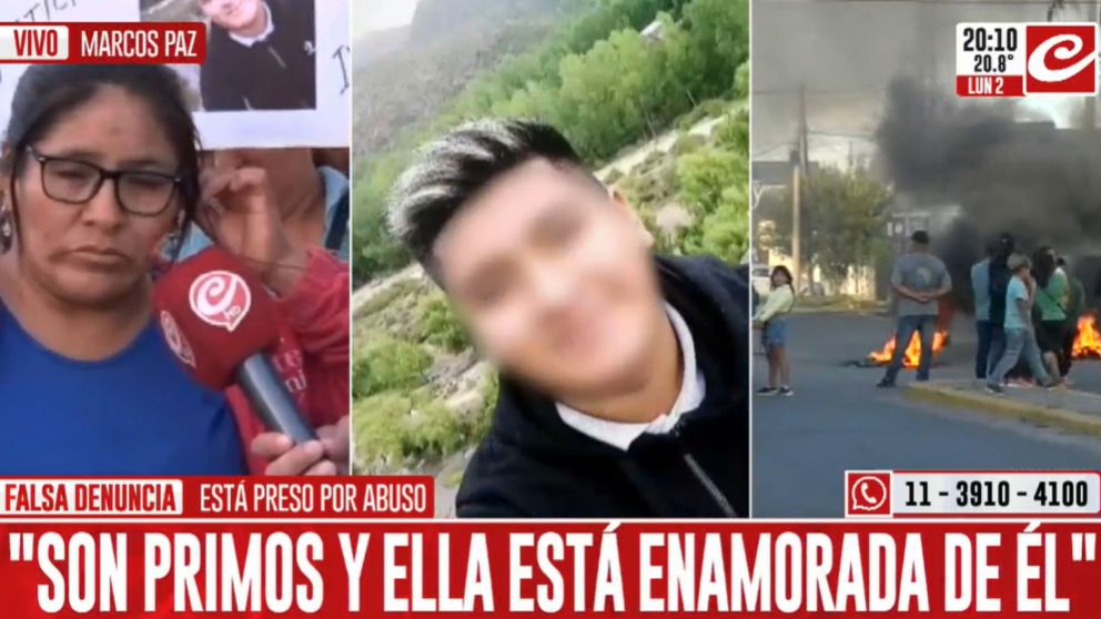 La familia de un joven acusado de abuso pide su liberación.