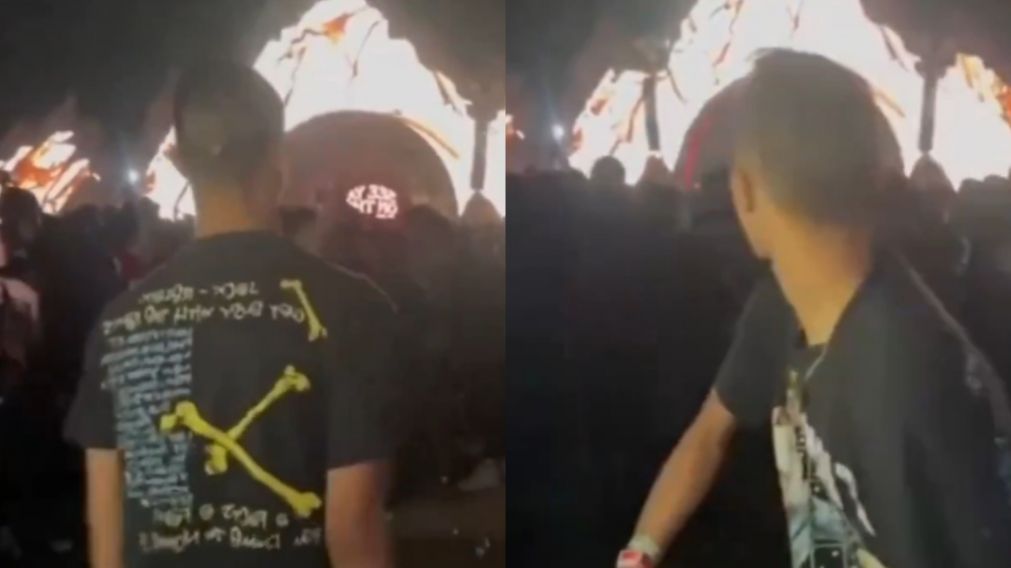 Fue durante el festival Astroworld.