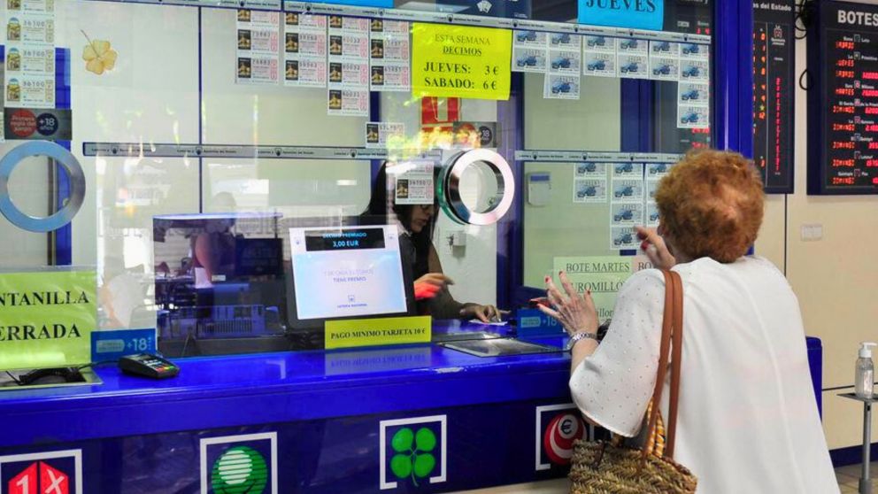 La jubilada obtuvo una fortuna en la loter�a tras comprar 18 boletos y "probar suerte" (Imagen ilustrativa).