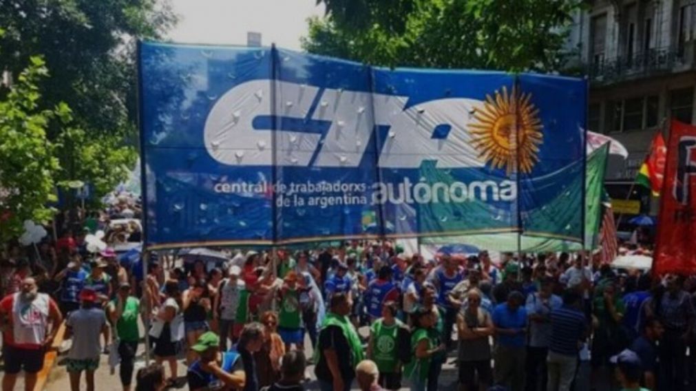 La CTA llamó a marchar contra las políticas de ajuste que lleva adelante el gobierno de Javie Milei.
