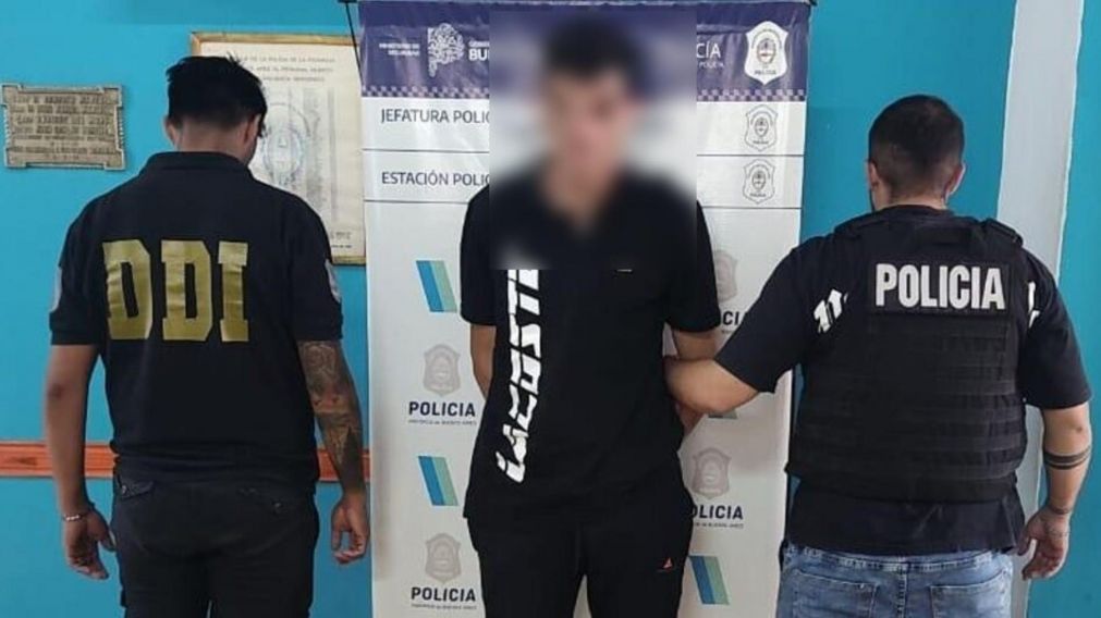 Este es el sujeto que fue aprehendido por la muerte de Gabriel Pablo Rodr�guez, de 49 a�os.