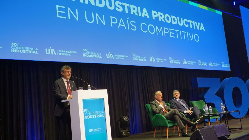 "Queremos que nos respeten", pidi� el vicepresidente de la UIA, Mart�n Rappallini.