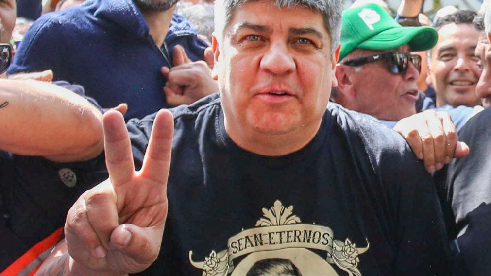 zzzznacp2NOTICIAS ARGENTINAS BAIRES, OCTUBRE 2: (ARCHIVO) Uno de los miembros del triunvirato de la CGT y secretario Adjunto de Camioneros, Pablo Moyano, respaldó el desempeño del ministro de Economía, Sergio Massa, al remarcar que "está apretado por el d
