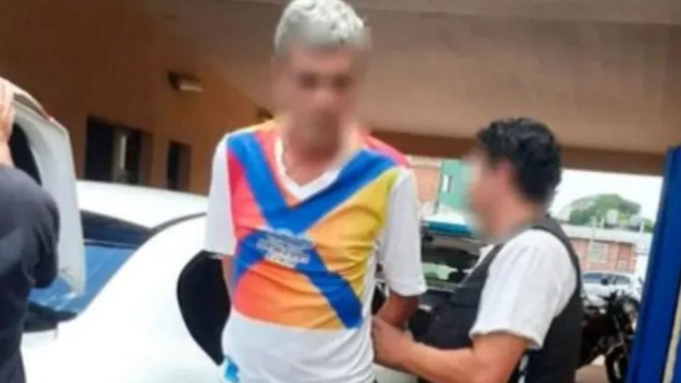 El acusado ten�a pedido de captura internacional (Foto El Litoral).