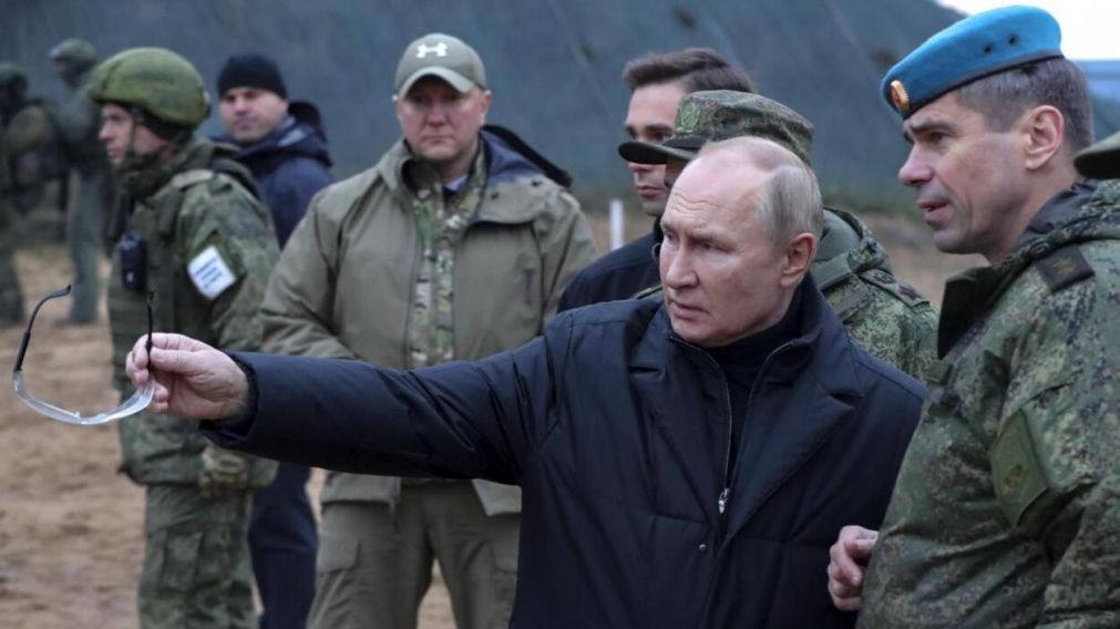 Vladimir Putin supervisa todas maniobras militares rusas (Archivo).