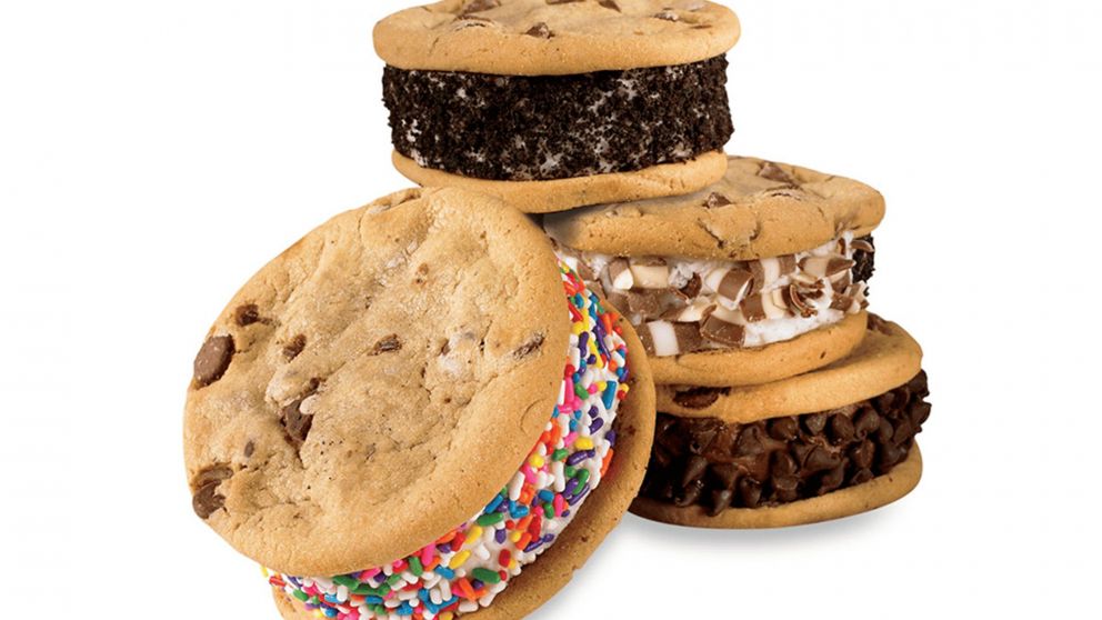 Sabrosos alfajores helados para "combatir" el calor.