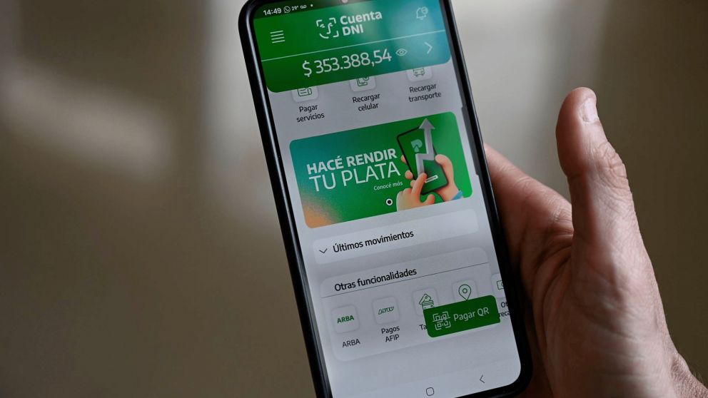 Cuenta DNI: c�mo utilizar la app para acceder a los descuentos exclusivos si no sos cliente del Banco Provincia.