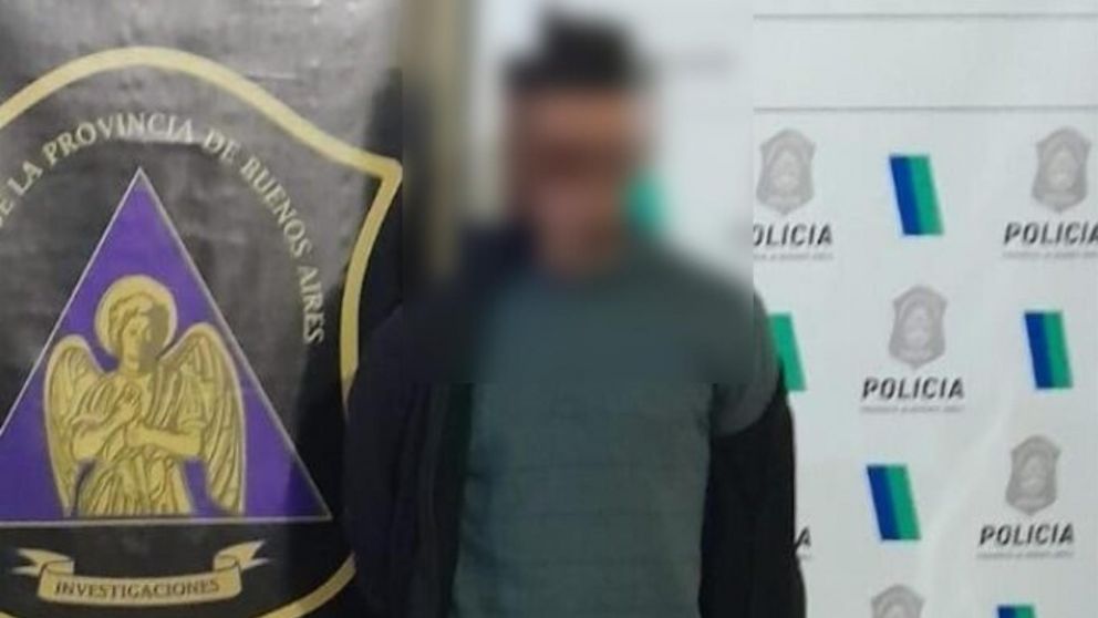 Este es el sujeto que resultó aprehendido por los investigadores policiales.