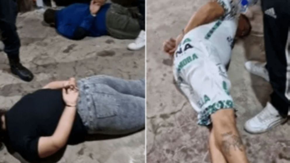 Los presuntos delincuentes fueron detenidos en dos allanamientos.